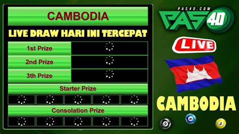 live draw cambodia|keluaran kamboja.